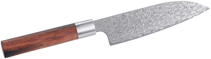 Tokio Kitchenware Damast-Santokumesser (16 cm)