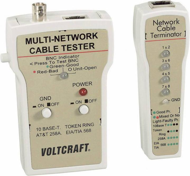 Productafbeelding Voltcraft CT-1 Kabeltester Geschikt voor