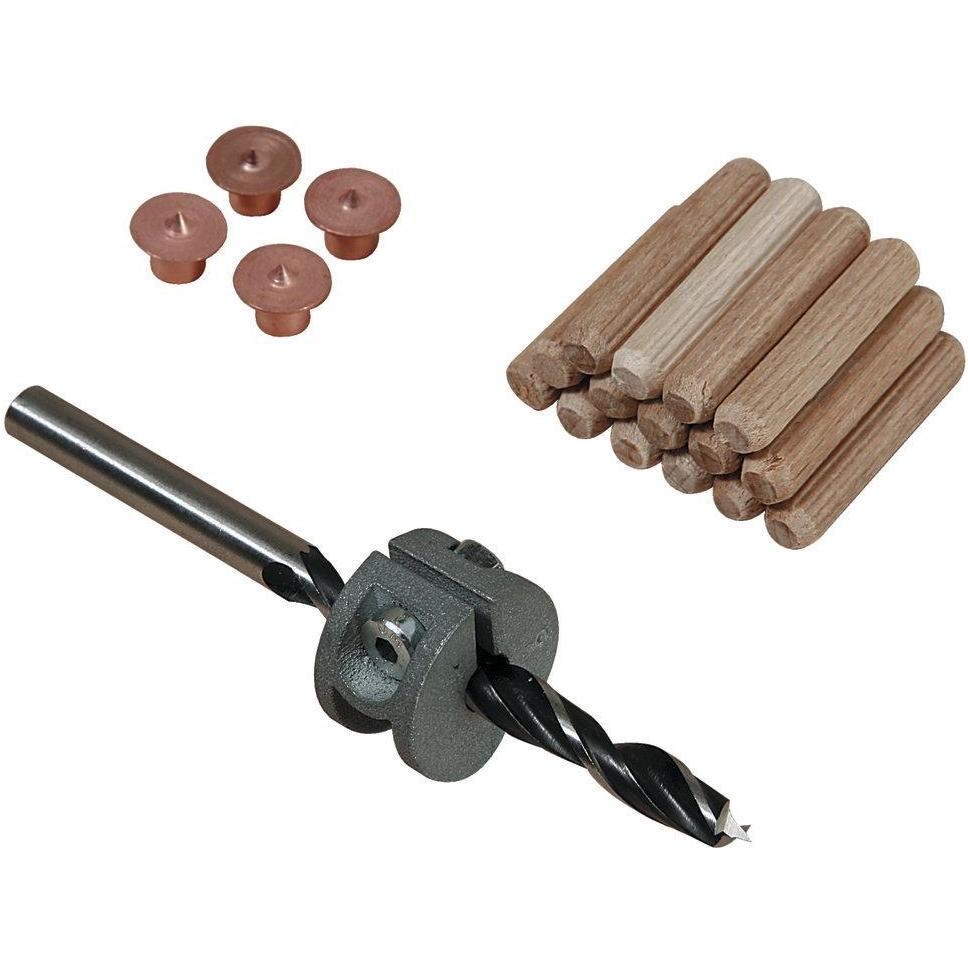 wolfcraft, Dübel, Dübel-Set, Ø 6 mm, 31-tlg. (1 Stk.)