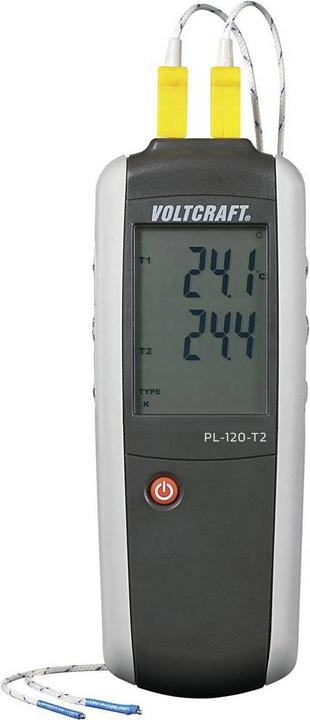 2x K-type wire sensors (-20 to +250 ºC) - 3 batteries (AAA) - Operating instructions