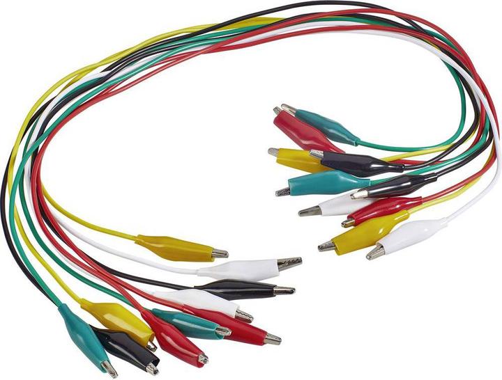 Actual product image Voltcraft Test lead set (Tapping clamp (0.54 m)