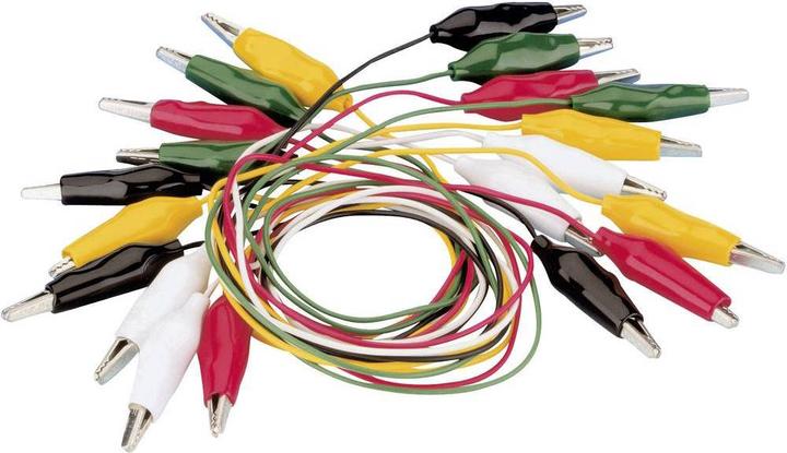 Actual product image Voltcraft Test lead set (Tapping clamp (0.54 m)