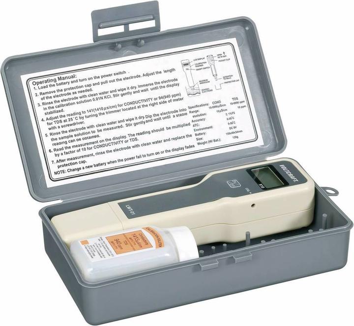 Actual product image Voltcraft Conductivity meter