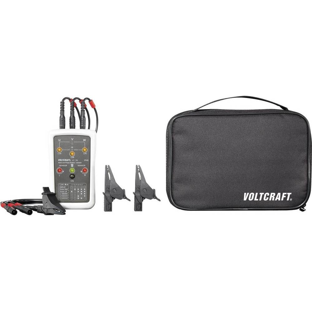 Voltcraft, Multimeter, Drehfeld- und Motordrehrichtungsprüfer (CAT IV 600V)