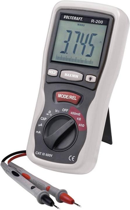 Produktbild Voltcraft Milliohm-Meter (CAT III 600V)
