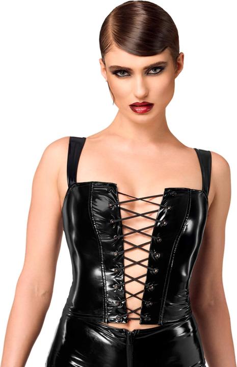 Produktbild Noir Handmade Top in schwarz (XL)