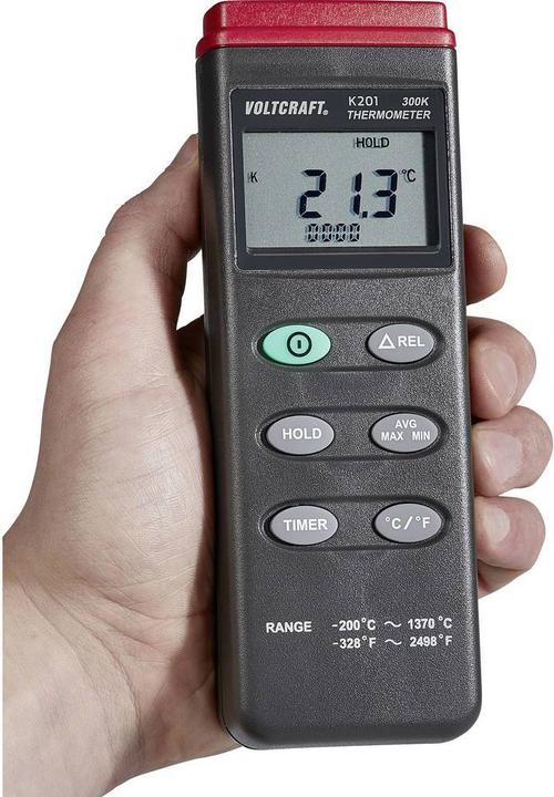Productafbeelding Voltcraft Temperatuurmeter K201 -200