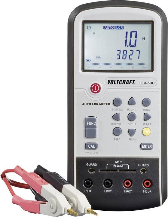 Voltcraft Component tester digital LCR- (CAT I)