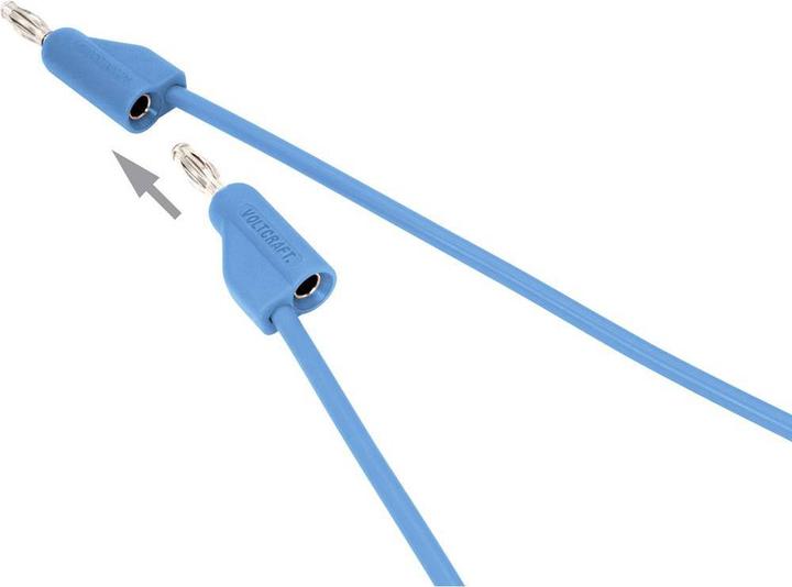 Image du produit Voltcraft Cordons de mesure très flexibles MSB-300 30 V/AC, 60 V/DC 10 A