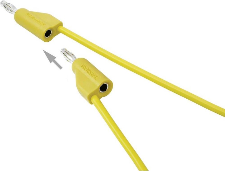 Actual product image Voltcraft Highly flexible measuring leads MSB-300 30 V/AC, 60 V/DC 10 A