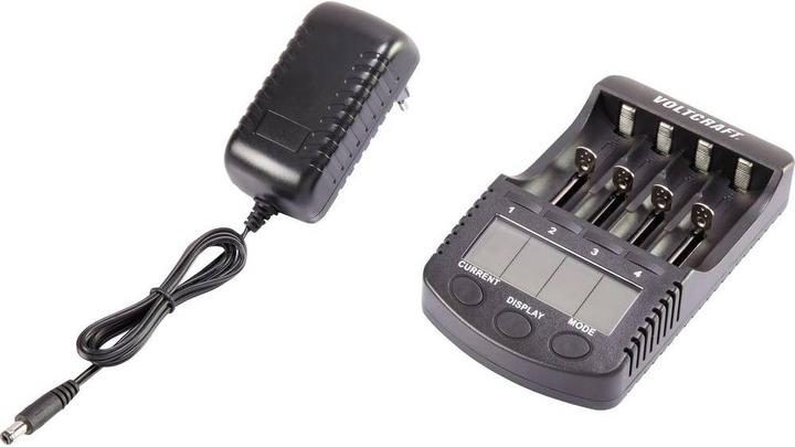 Produktbild Voltcraft Rundzellen-Ladegerät CC-2 (1 Stk., AAA, AA, Ladegerät inkl. Akku)