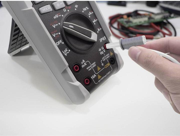 Actual product image Voltcraft Highly flexible test leads MSB-501 1000 V, 600 V 10 A