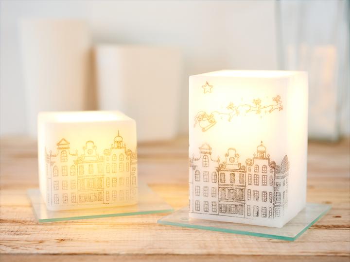 Produktbild VBS Glasuntersetzer, 4 Stück, 12x12cm (4 x, Glasuntersetzer)