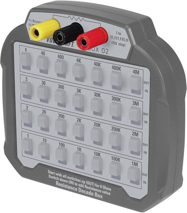 Produktbild Voltcraft Widerstandsdekade R-Box 02