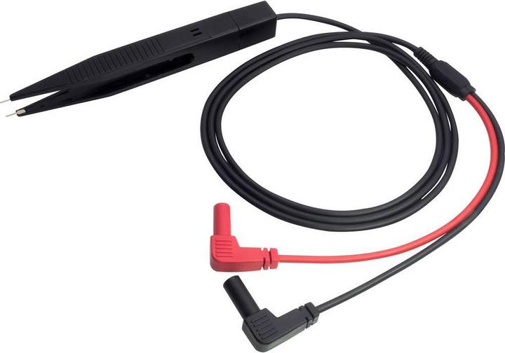 Voltcraft Measuring lead 1.14m with tweezers