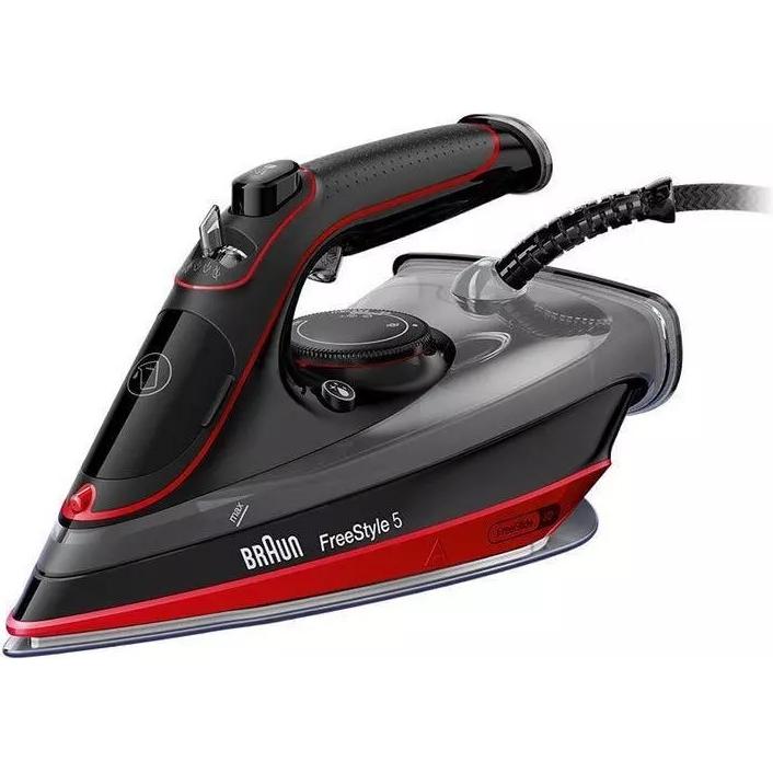 Braun SI5057RD, Bügeleisen, Schwarz, Rot