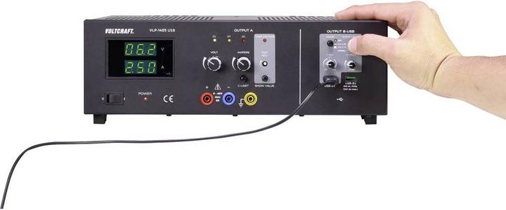 Actual product image Voltcraft VLPUSB Laboratory power supply