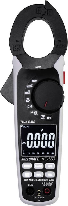 Produktbild Voltcraft Stromzange (CAT III 600V)