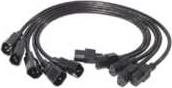 Produktbild APC StromkabelKit 10A 100-230V C13toC14 (0.61 m)