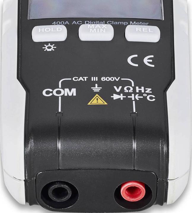 Actual product image Voltcraft Digital TrueRMS AC Current Clamp Multimeter VC585 (CAT III 600V)