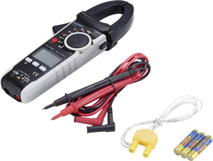 Actual product image Voltcraft Digital TrueRMS AC Current Clamp Multimeter VC585 (CAT III 600V)