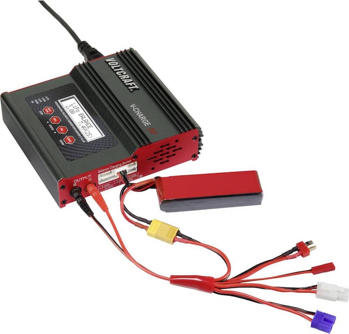 Immagine prodotto Voltcraft Caricabatterie multifunzione VCharge 50 Custodia in alluminio