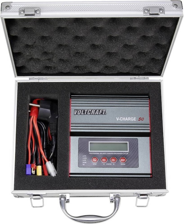 Immagine prodotto Voltcraft Caricabatterie multifunzione VCharge 50 Custodia in alluminio
