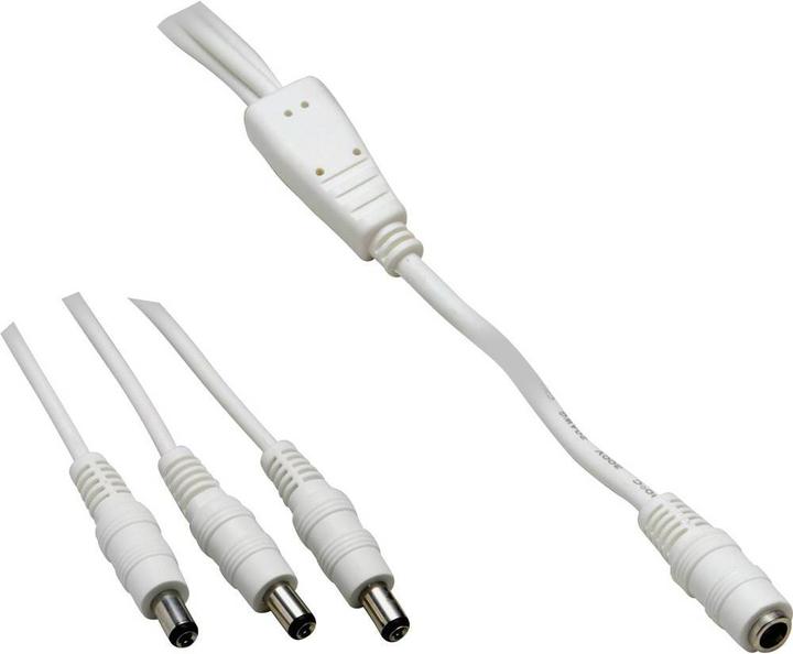 Actual product image Voltcraft Low-voltage 1x DC coupling to 3 x DC plug