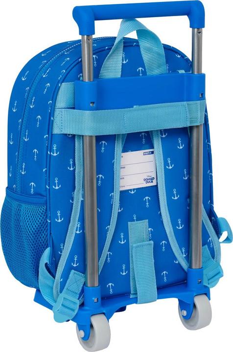 Actual product image Donald Duck School rucksack with wheels Donald Blue 26 x 34 x 11 cm