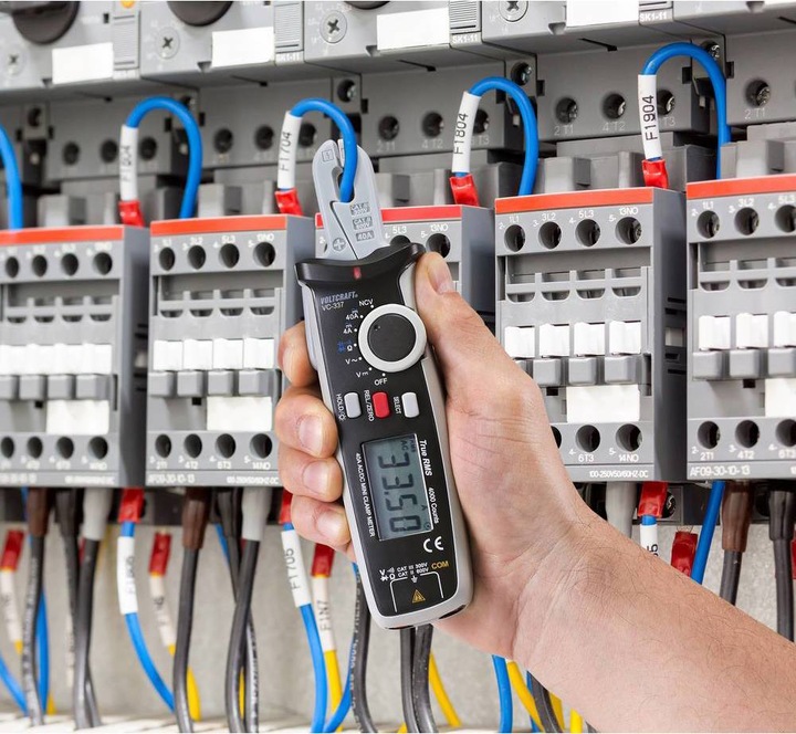 Immagine prodotto Voltcraft Quadro elettrico con pinza amperometrica (CAT III 300V, CAT II 600V)