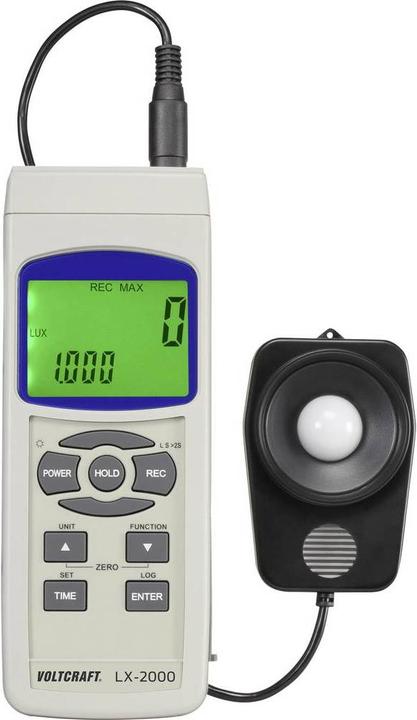 Image du produit Voltcraft Luxmètre LX 2000 avec enregistreur de données