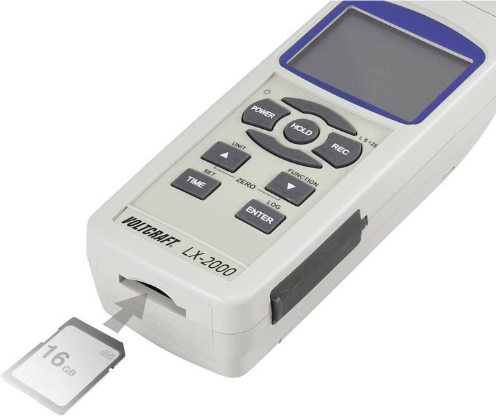 Produktbild Voltcraft Luxmeter LX-2000 mit Datenlogger