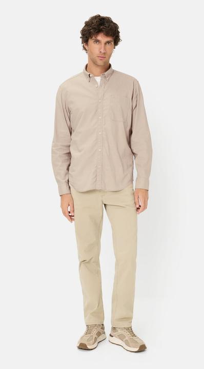 Immagine prodotto Camel Active Langarm Hemd aus Leinen-Baumwoll-Mix (M)