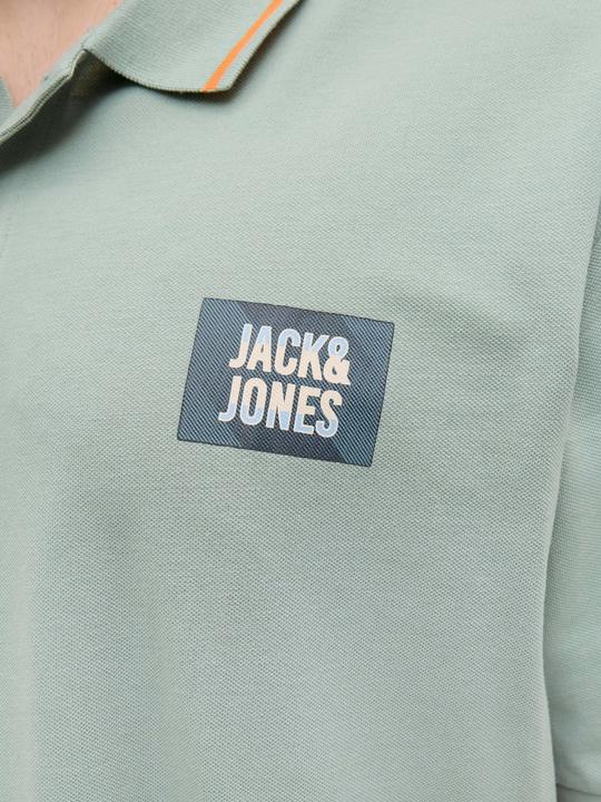 Produktbild Jack & Jones Plus Size Gedruckt Poloshirt Poloshirt (6XL)