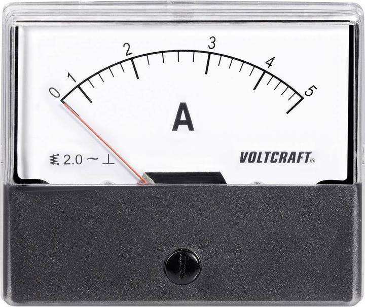 Actual product image Voltcraft Analog Panel Meter Installation Meter