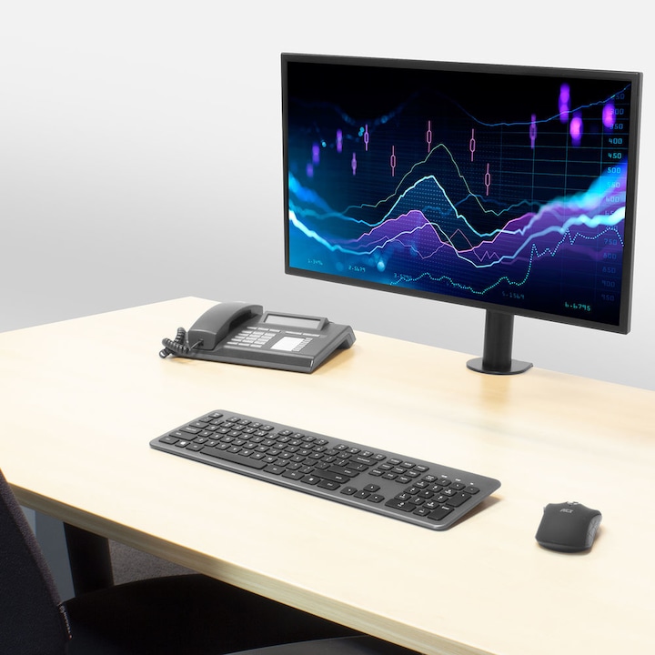 Actual product image Monitor Desk Mount, 1 screen up to 32ö and 12 kg (Table, 32")