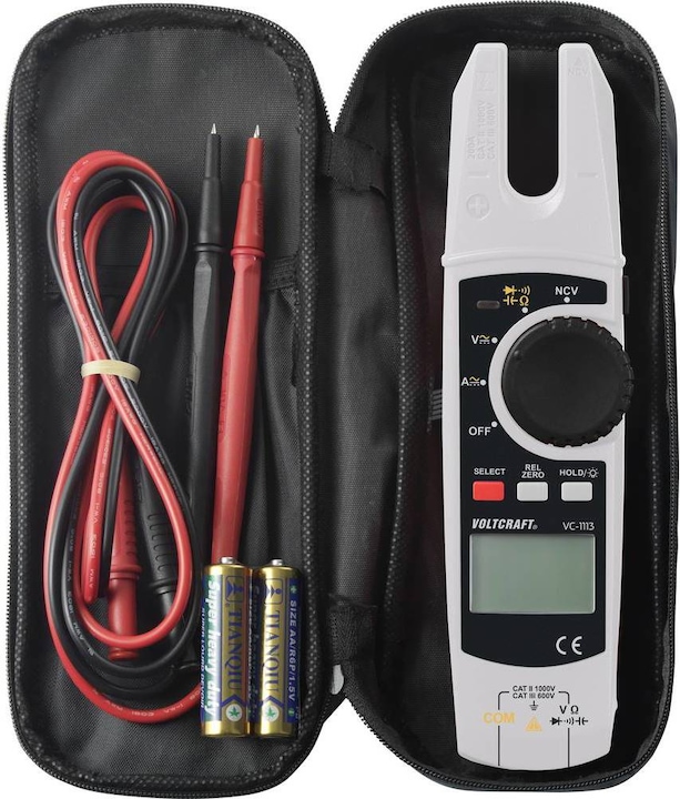 Produktbild Voltcraft Stromzange (CAT II 1000V, CAT III 600V)