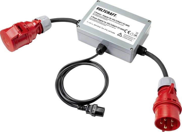 Immagine prodotto Voltcraft Adattatore a spina di misura 3 fasi CEE 16A (Adattatore)