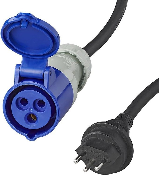 ProPlus CEE Adapterkabel mit Schweizer Stecker