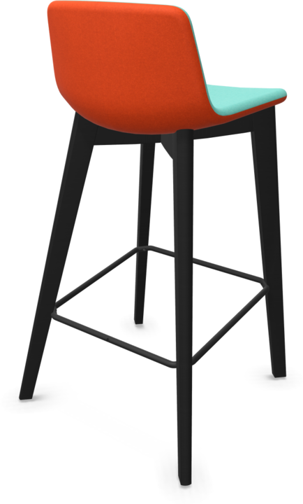 Mint, Bright red, Black, Ash stained black