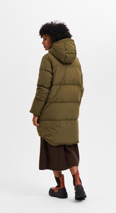 Actual product image Selected Longline down jacket (36)