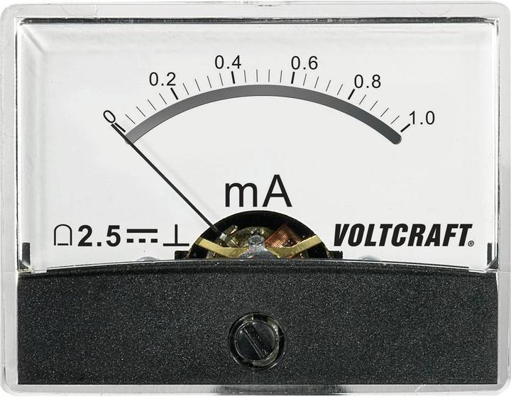 Produktbild Voltcraft Einbau-Messgerät AM-60X46/1mA/DC