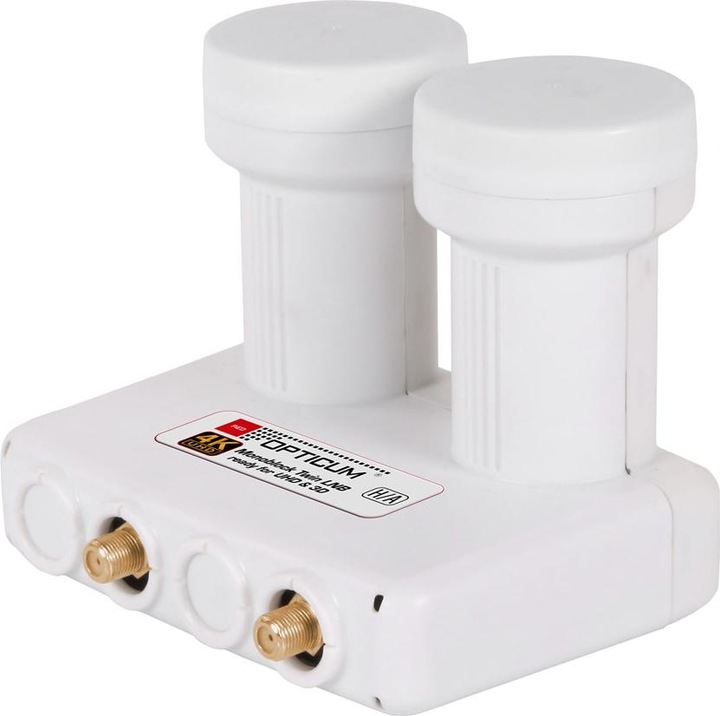 Opticum Monoblock Twin Hotbird-Astra (Twin LNB, 40mm)