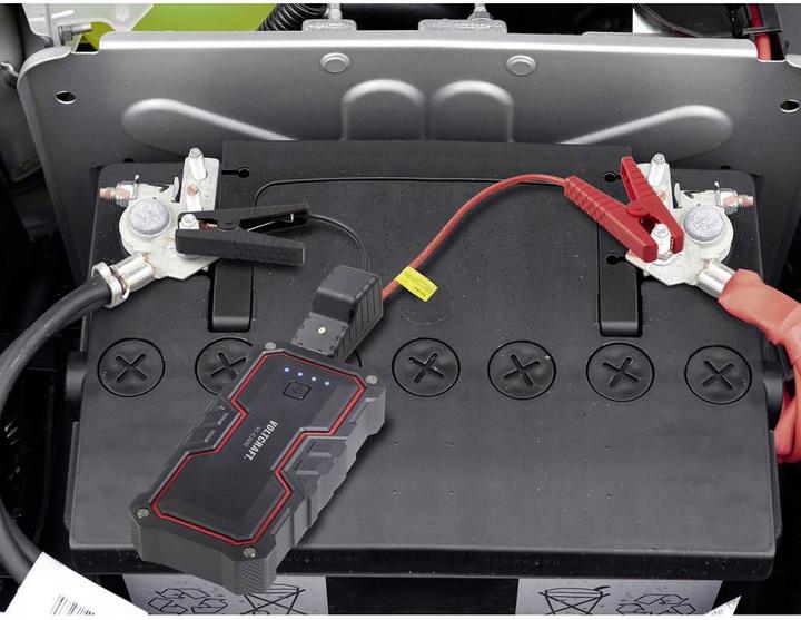 Actual product image Voltcraft Quick start system 1200A plus PD bank (1200 A, 16000 mAh)