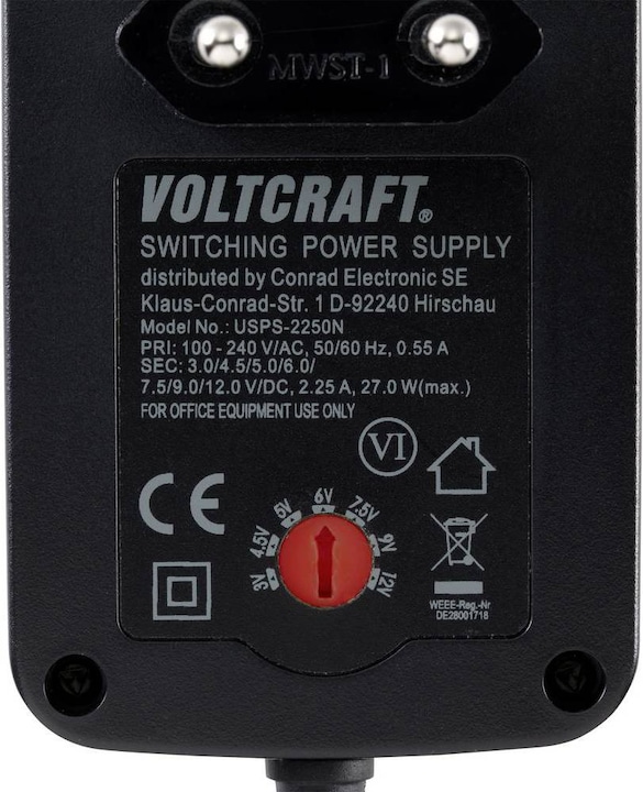 Produktbild Voltcraft Stecker-Netzteil