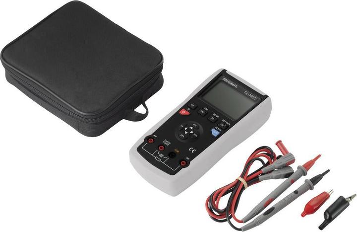 Immagine prodotto Voltcraft TK-1000 Calibratore di temperatura, tensione 1x batteria a blocco da 9V (inclusa) (Termometro)
