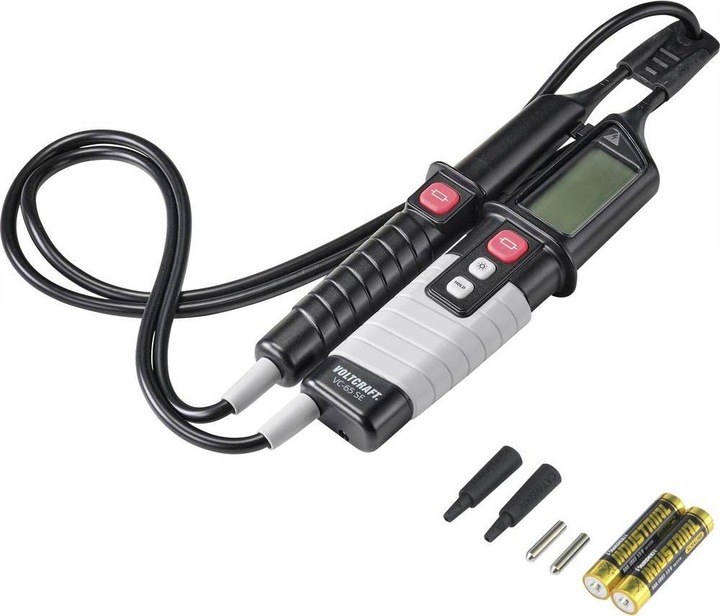 Actual product image Voltcraft VC-65 SE Double pole voltage tester CAT III 1000 V, CAT IV 600V Acoustic, LCD, LED (CAT III 1000V, CAT IV 600V)