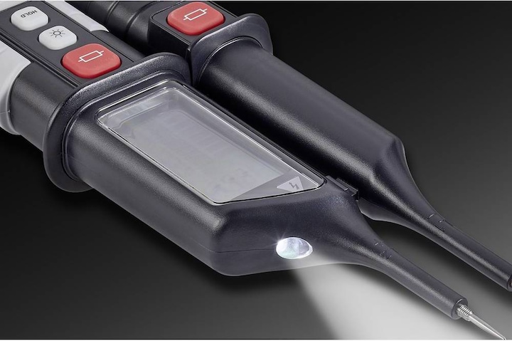 Actual product image Voltcraft VC-65 SE Double pole voltage tester CAT III 1000 V, CAT IV 600V Acoustic, LCD, LED (CAT III 1000V, CAT IV 600V)