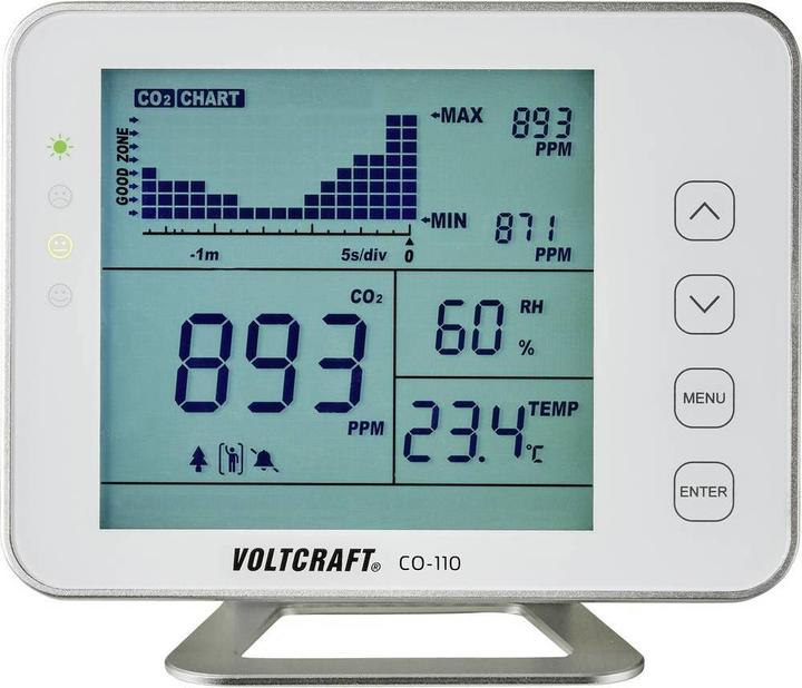 Immagine prodotto Voltcraft Dispositivo di misurazione CO-110 CO 2
