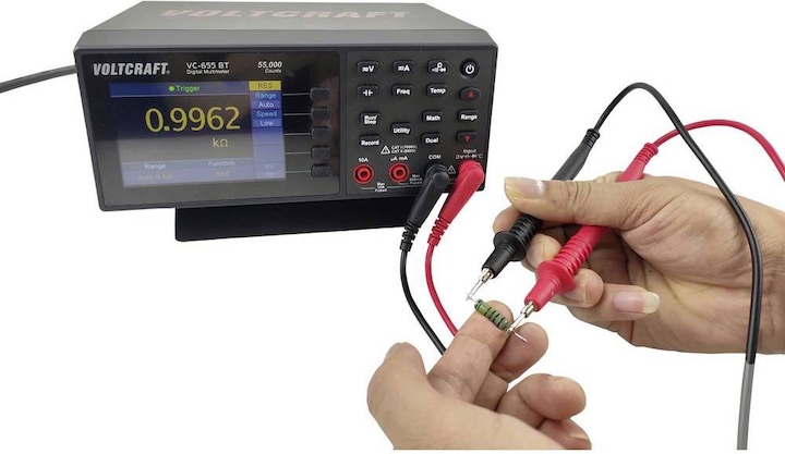 Productafbeelding Voltcraft Tafel Multimeter Digitaal (CAT II 600V, CAT I 1000V)